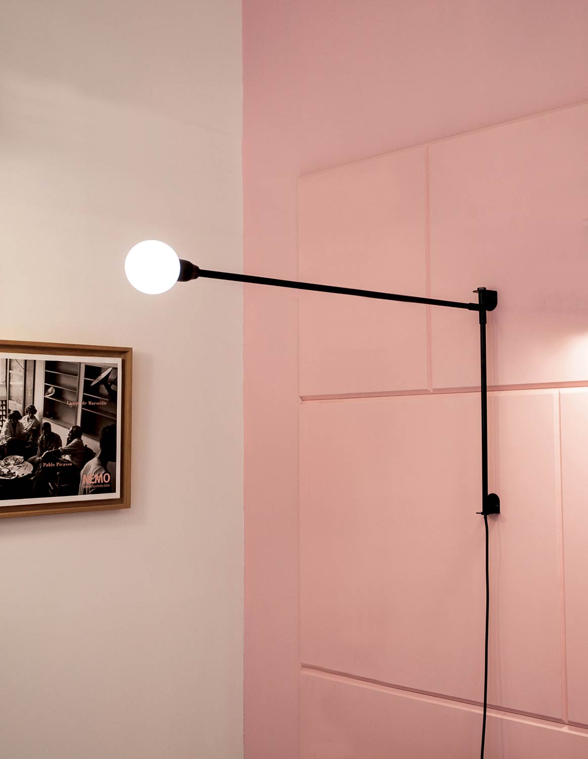 Mini Potence Pivotante Wall Lamp by Nemo Lamps
